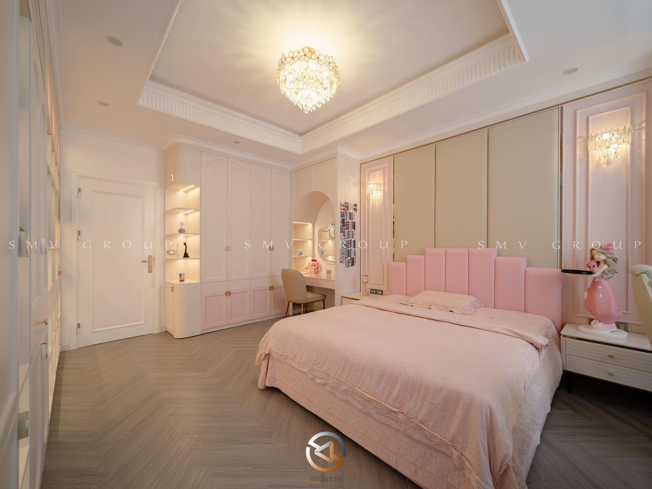 Giường ngủ gỗ công nghiệp - GCN 03 - Ảnh 2