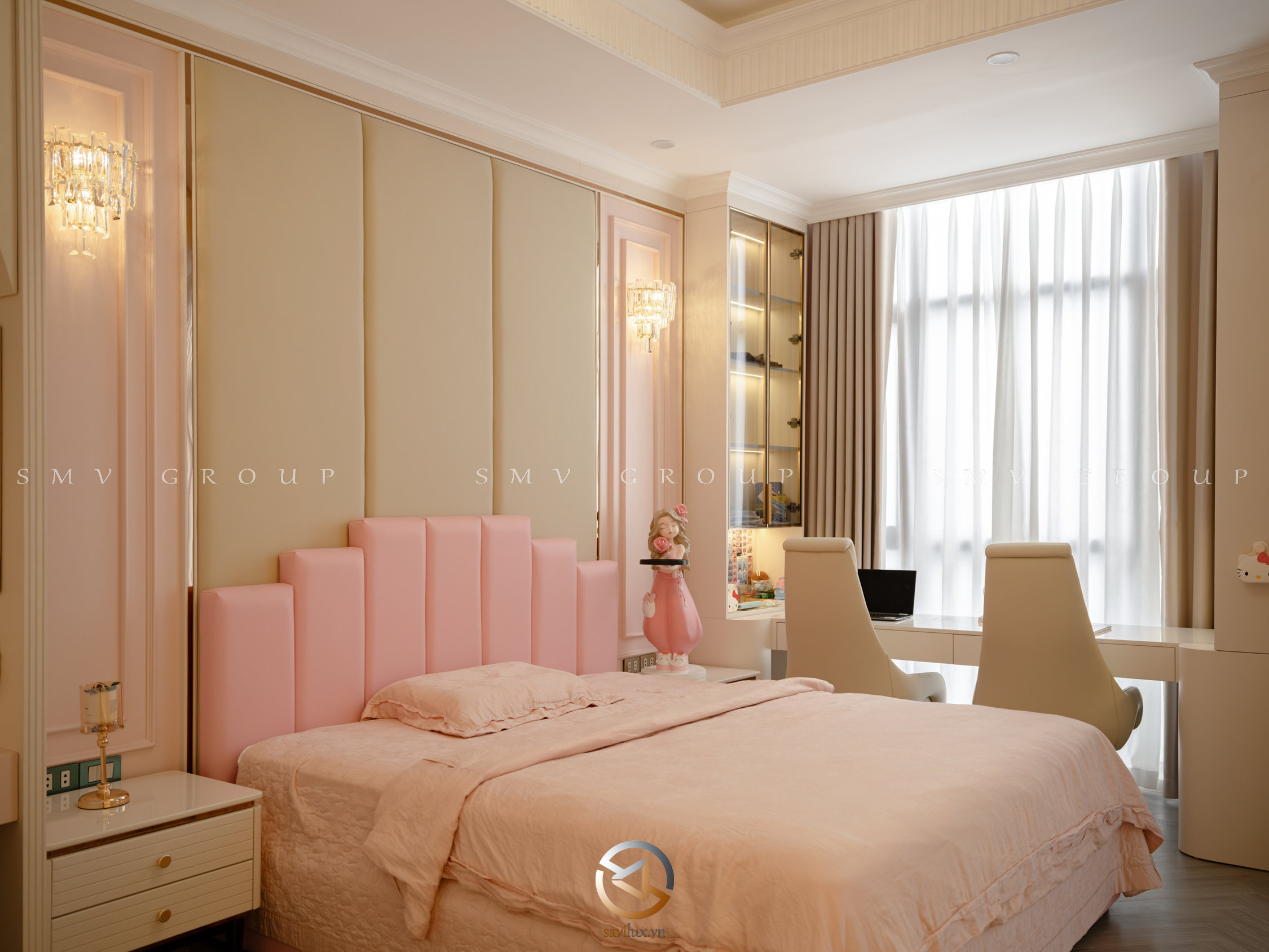 giường ngủ gỗ công nghiệp 03