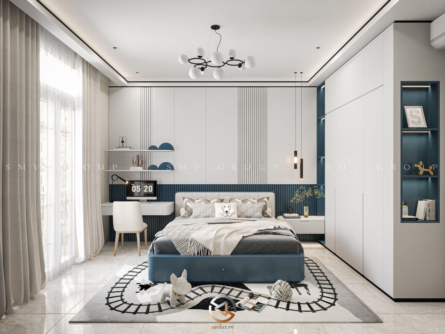 Giường Ngủ Gỗ Công Nghiệp GCN 03