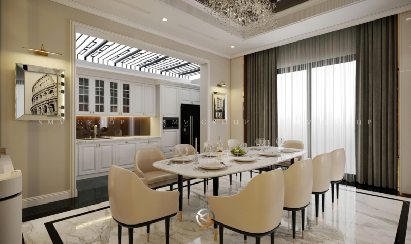 Thiết kế nội thất phòng bếp