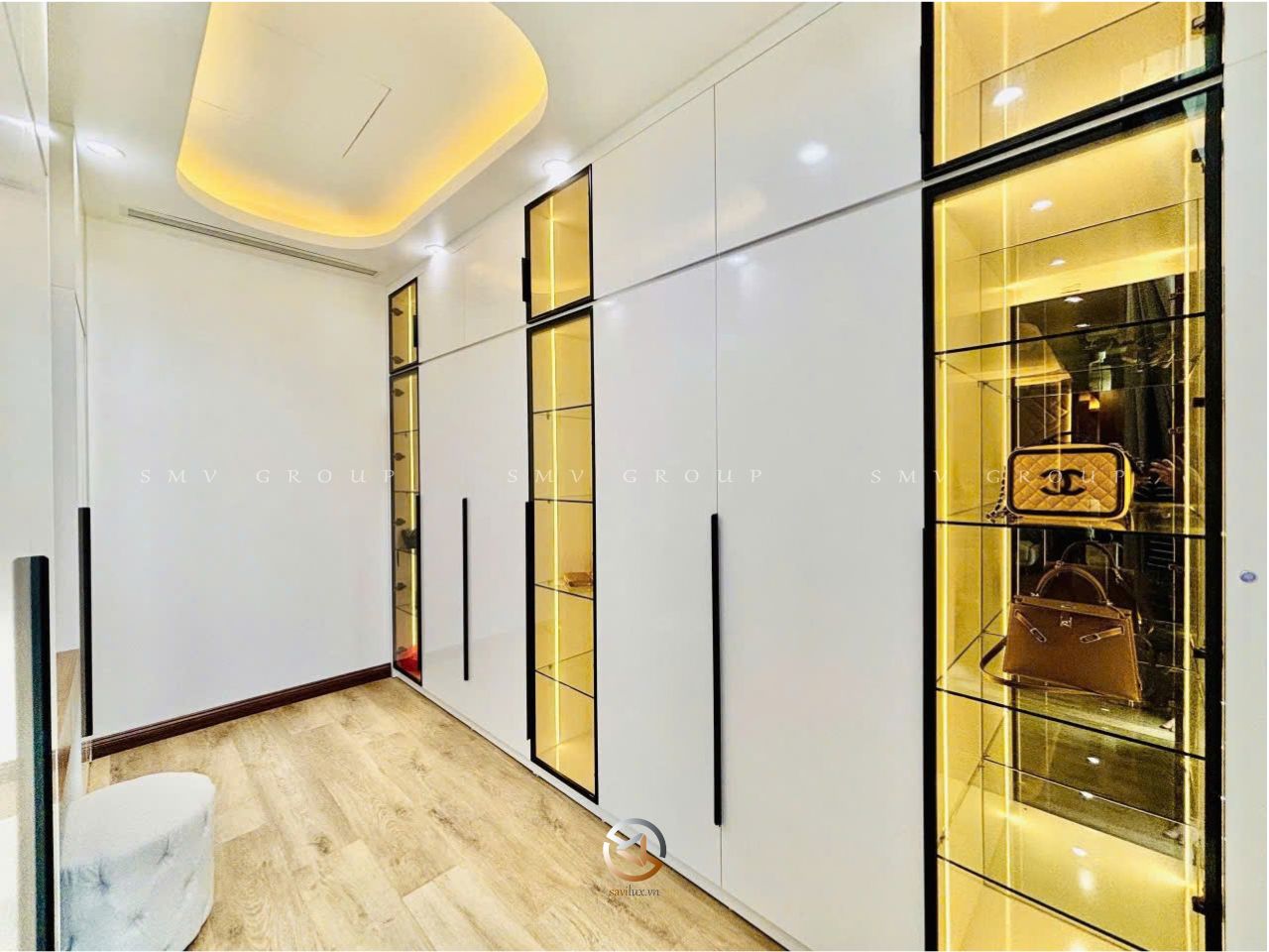 Thiết kế phòng Master hiện đại tại H Villa