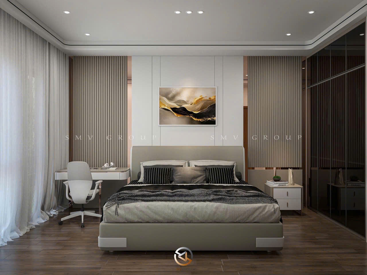 Thiết kế phòng ngủ 2 