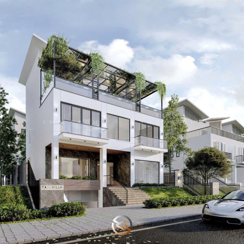 thiết kế kiến trúc dự án Khai Sơn Hilll