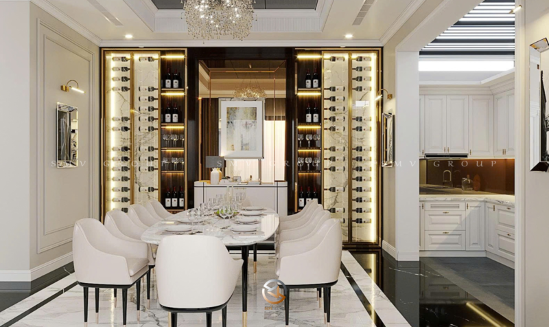 Thiết kế nội thất phòng bếp