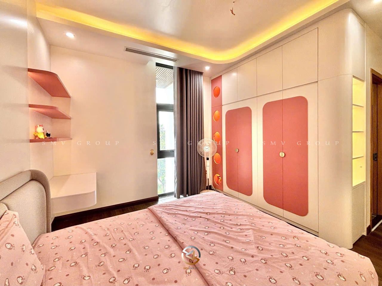 Nội thất phòng ngủ con gái H Villa
