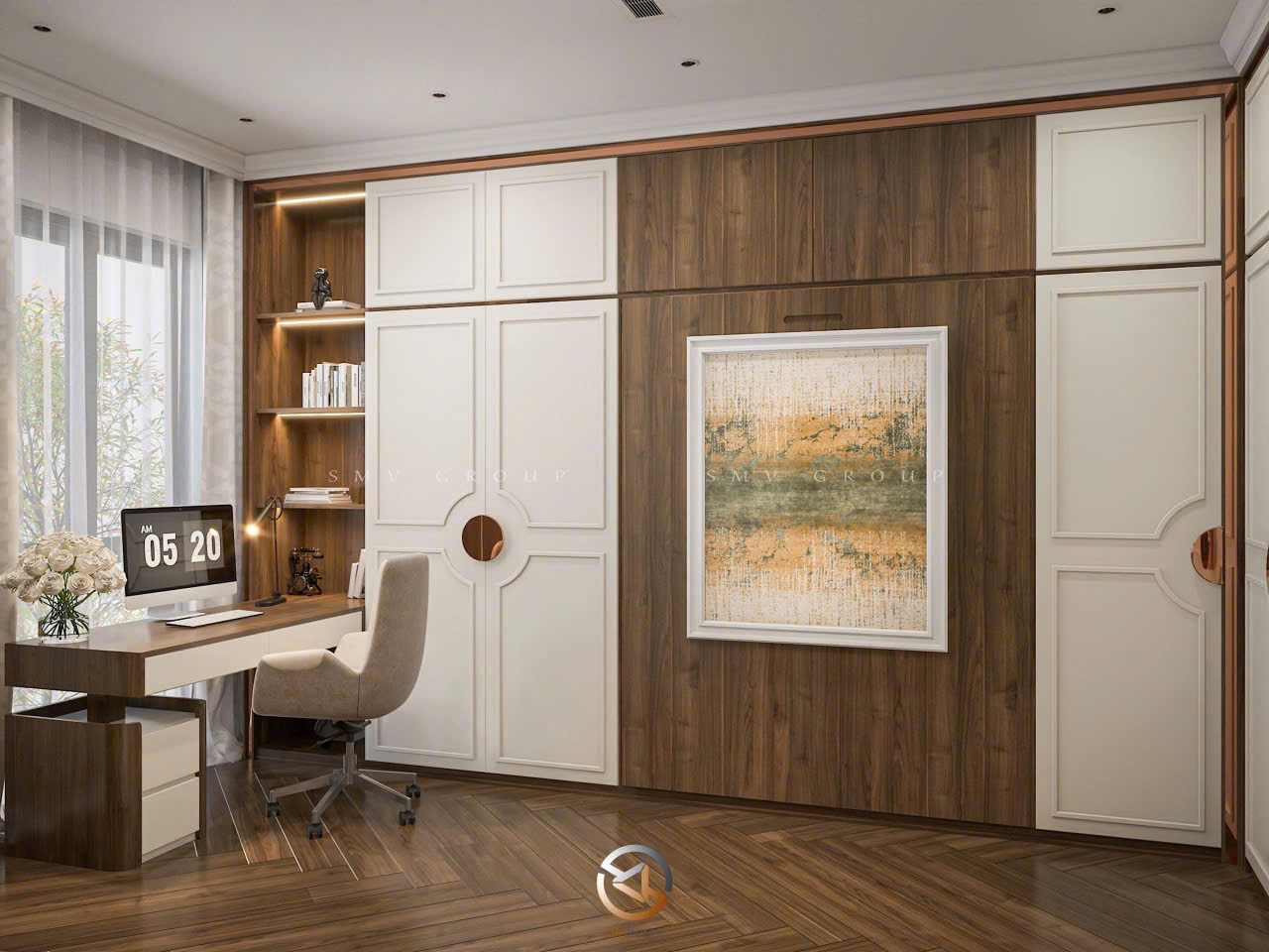 Vinhomes Global Gate - Thiết kế phòng ngủ luxury hiện đại, trẻ trung